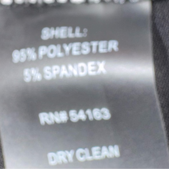 NWT Tommy Hilfiger black & white patterned sleeveless sheath, tunic style dress - Picture 10 of 11